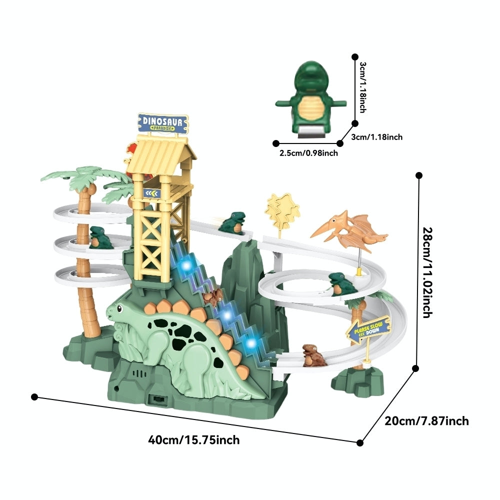 Dinosaur Climbing Slide Music Toy