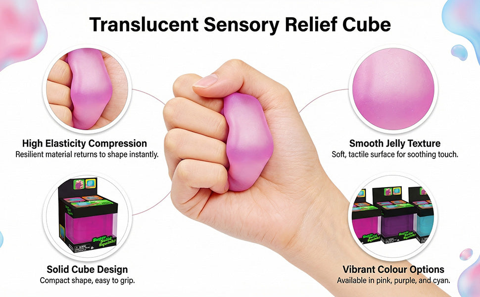 Nee Doh Ice Cube Squeeze Toy
