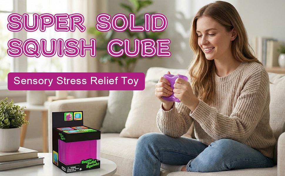 Nee Doh Ice Cube Squeeze Toy