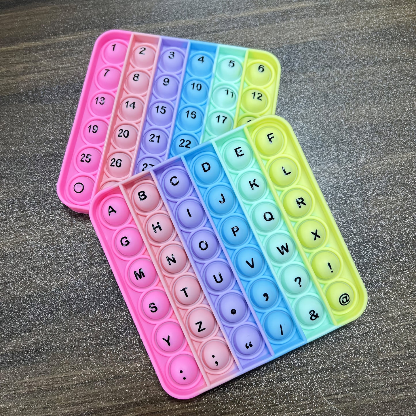 Educational Manipulatives for Learning Numbers And Letters
