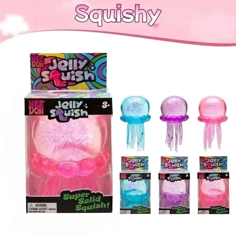 ✨  Jellyfish Squishy Soft  Squeeze Sensory Stress Toys