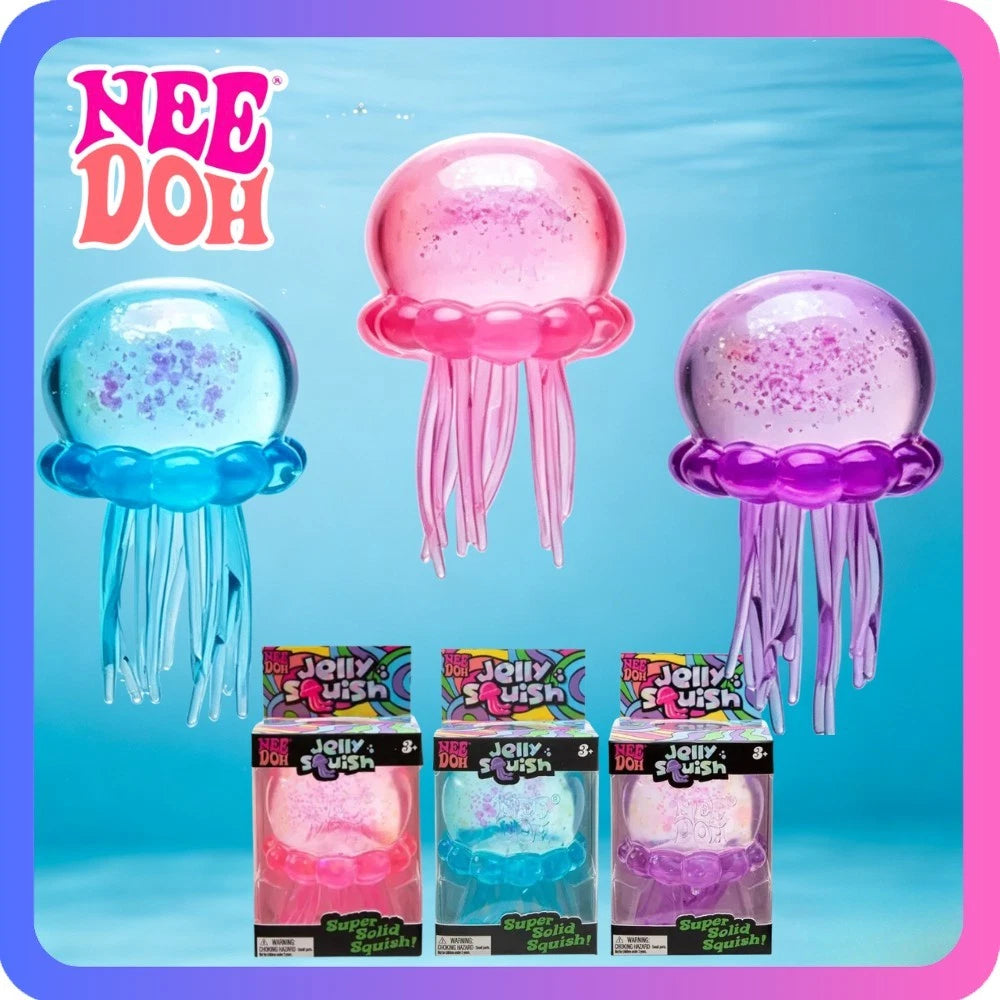 ✨  Jellyfish Squishy Soft  Squeeze Sensory Stress Toys