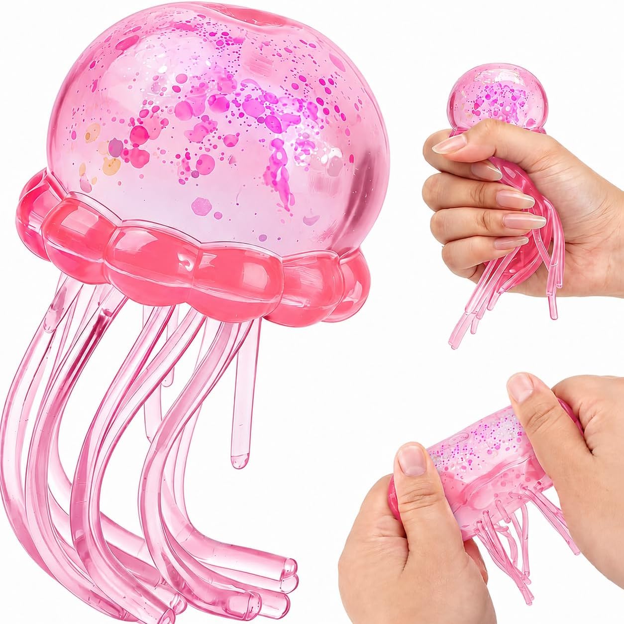 ✨  Jellyfish Squishy Soft  Squeeze Sensory Stress Toys